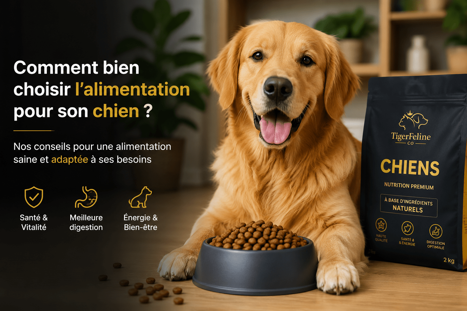 Comment bien choisir l’alimentation pour son chien ? - TigerFeline Co