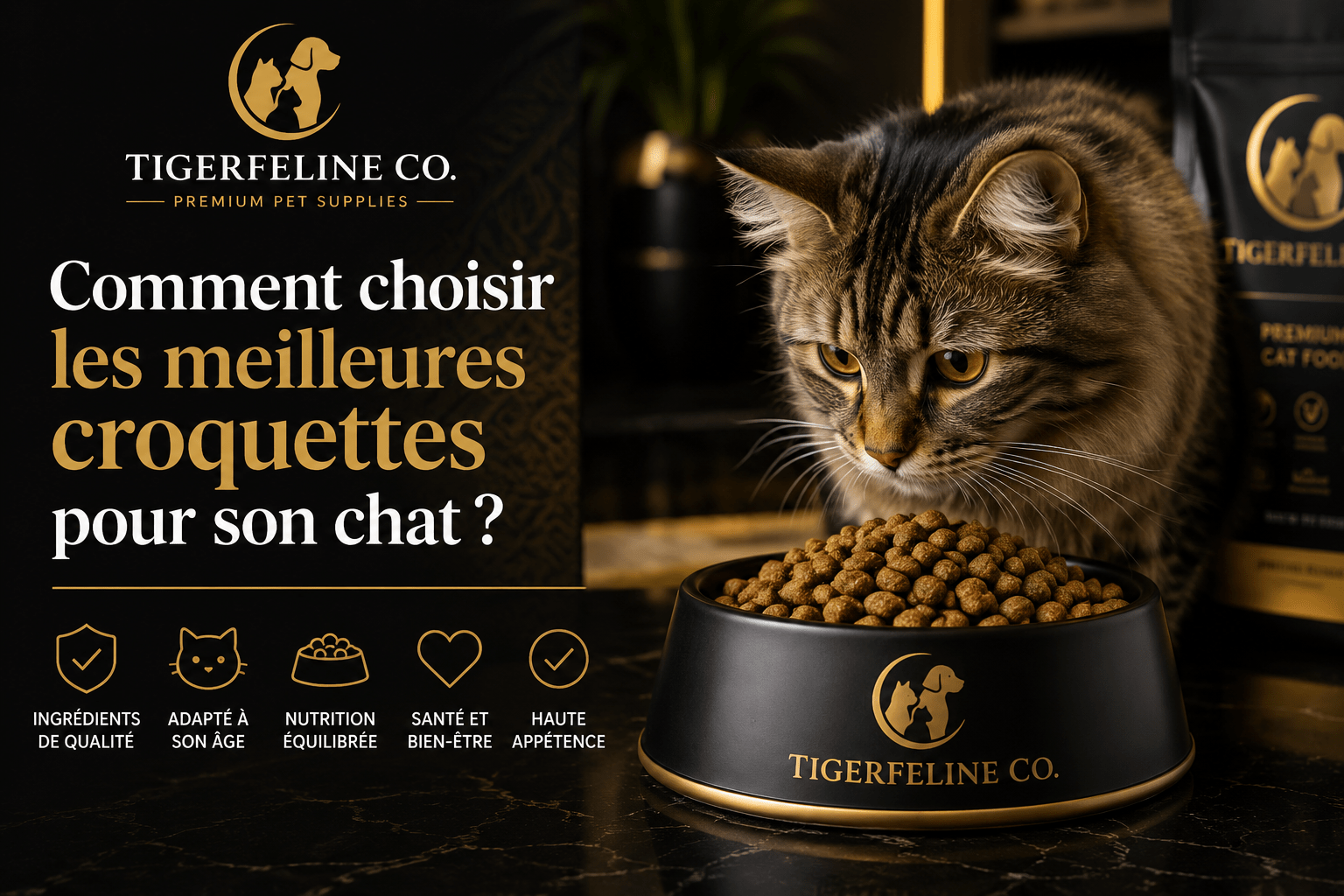 Comment choisir les meilleures croquettes pour son chat ? - TigerFeline Co