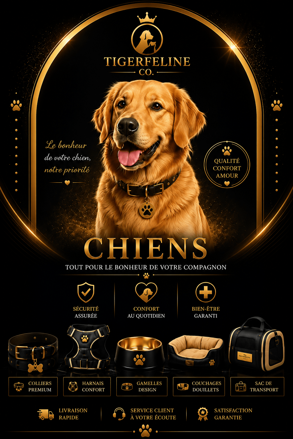 Chiens - TigerFeline Co