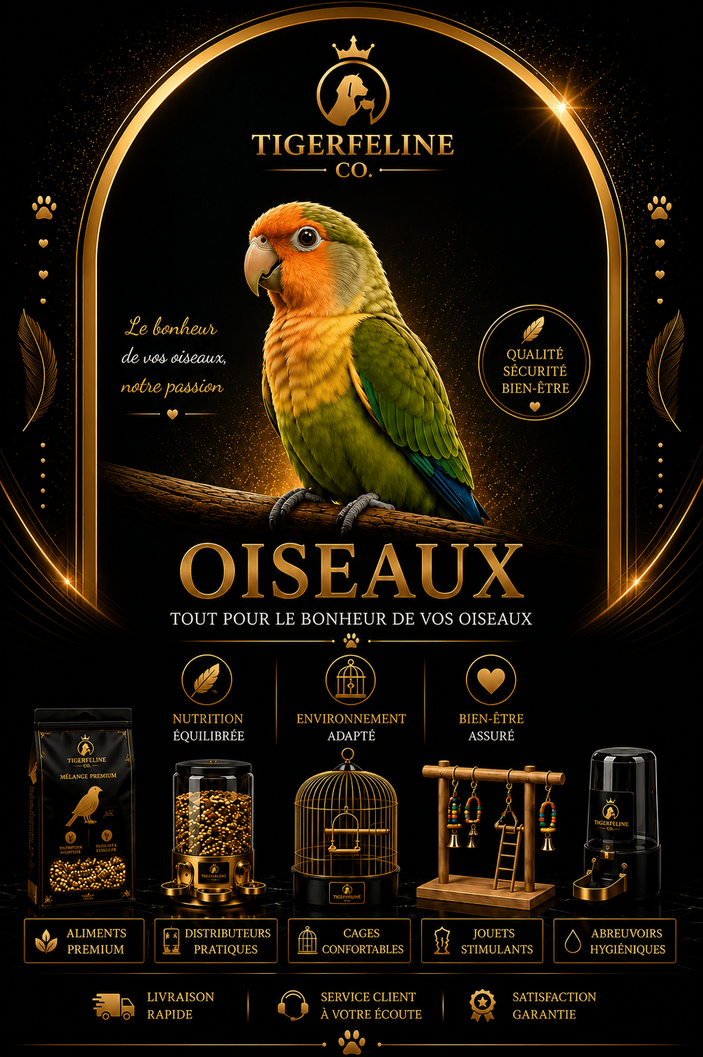 Oiseaux - TigerFeline Co