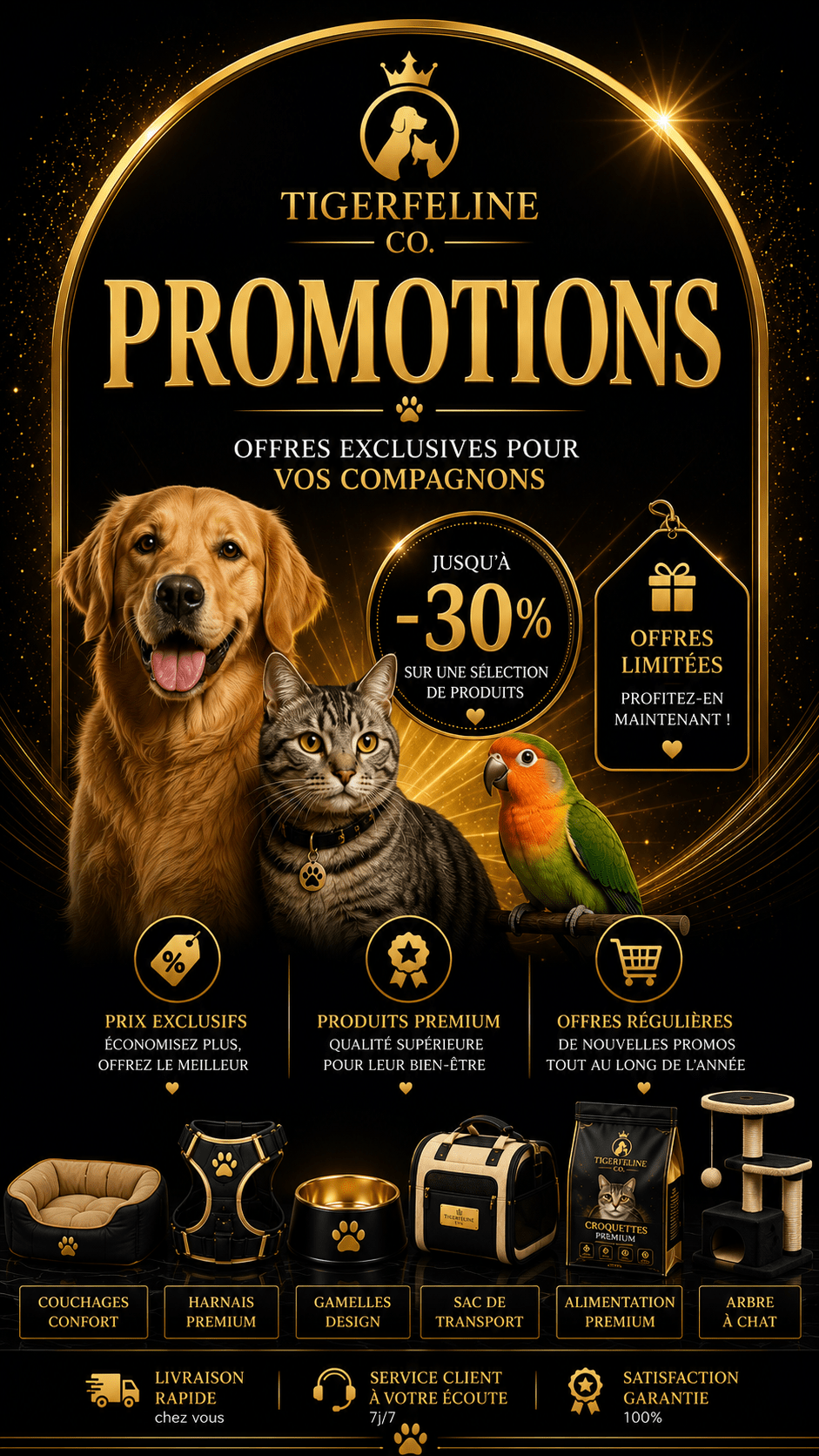 Promotions - TigerFeline Co