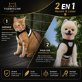 Harnais Réglable Anti-Traction pour Chat & Petit Chien