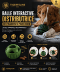 Balle Interactive Distributrice de Friandises pour Chien | Premium Jouets Interactifs for cats, dogs and birds - TigerFeline Co