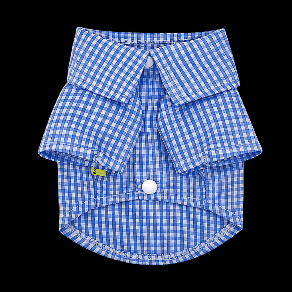 Chemise à Carreaux Élégante pour Chien & Chat – Style Classique et Confortable | Premium Vêtements pour Chiens et Chats for cats, dogs and birds - TigerFeline Co